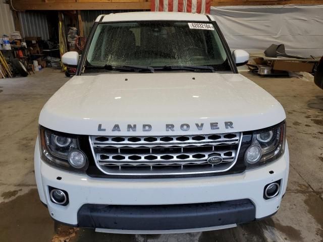 2016 Land Rover LR4 HSE Luxury