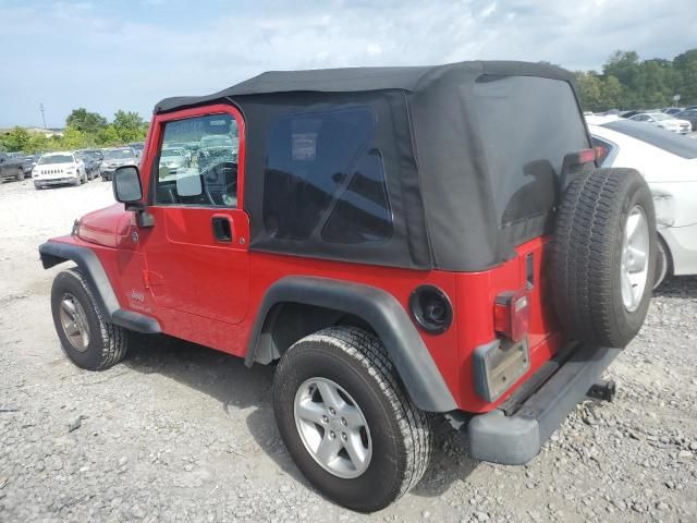 2005 Jeep Wrangler / TJ SE