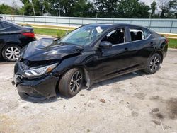 Salvage cars for sale at Sikeston, MO auction: 2021 Nissan Sentra SV