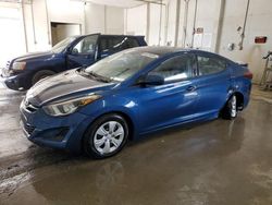 Salvage cars for sale at Madisonville, TN auction: 2016 Hyundai Elantra SE