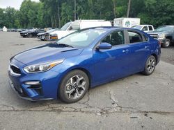 Salvage cars for sale from Copart East Granby, CT: 2021 KIA Forte FE