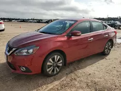 Salvage cars for sale at Houston, TX auction: 2018 Nissan Sentra S