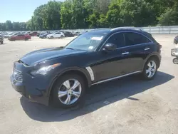 Salvage cars for sale from Copart Glassboro, NJ: 2010 Infiniti FX35