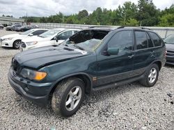 Salvage cars for sale at Memphis, TN auction: 2002 BMW X5 3.0I