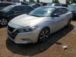 Salvage cars for sale at Elgin, IL auction: 2018 Nissan Maxima 3.5S