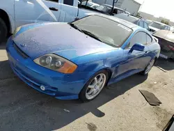 Salvage cars for sale at Martinez, CA auction: 2004 Hyundai Tiburon GT