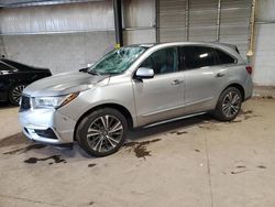 Salvage cars for sale at Chalfont, PA auction: 2020 Acura MDX Technology