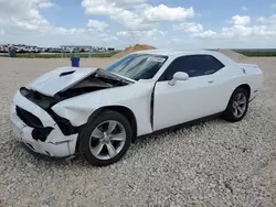 Salvage cars for sale at Temple, TX auction: 2018 Dodge Challenger SXT