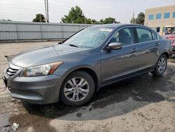 Honda Accord salvage cars for sale: 2012 Honda Accord SE