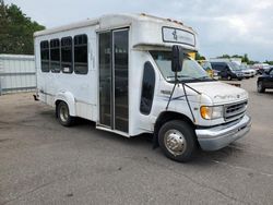 Salvage trucks for sale at Ham Lake, MN auction: 2001 Ford Econoline E350 Super Duty Cutaway Van