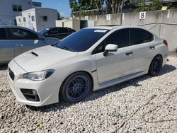 Salvage cars for sale at Opa Locka, FL auction: 2017 Subaru WRX Premium