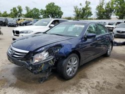 Salvage cars for sale at Bridgeton, MO auction: 2012 Honda Accord EXL