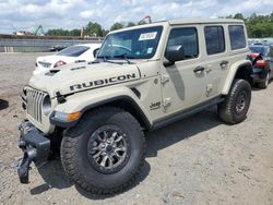 Salvage cars for sale at Hillsborough, NJ auction: 2022 Jeep Wrangler Unlimited Rubicon 392