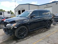 Salvage cars for sale at Rogersville, MO auction: 2014 Infiniti QX80