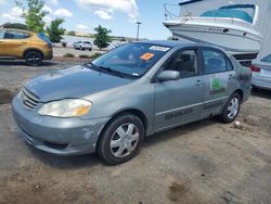 Salvage cars for sale from Copart Mcfarland, WI: 2003 Toyota Corolla CE