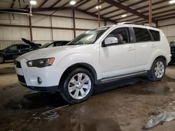 Salvage cars for sale at Pennsburg, PA auction: 2011 Mitsubishi Outlander SE