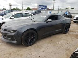 Salvage cars for sale at Chicago Heights, IL auction: 2017 Chevrolet Camaro LT