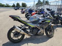 Salvage cars for sale from Copart Moraine, OH: 2021 Kawasaki EX400