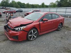 Salvage cars for sale at Grantville, PA auction: 2018 Subaru Impreza Sport