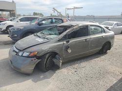 Honda salvage cars for sale: 2008 Honda Civic LX