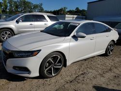 Salvage cars for sale at Spartanburg, SC auction: 2019 Honda Accord Sport