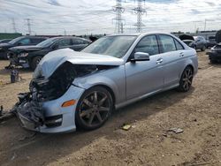 Mercedes-Benz salvage cars for sale: 2013 Mercedes-Benz C 300 4matic