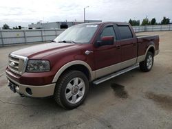 Salvage trucks for sale at Anchorage, AK auction: 2007 Ford F150 Supercrew