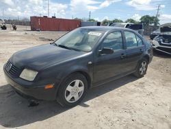 Salvage cars for sale from Copart Homestead, FL: 2001 Volkswagen Jetta GLS
