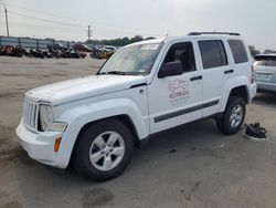 Jeep salvage cars for sale: 2012 Jeep Liberty Sport