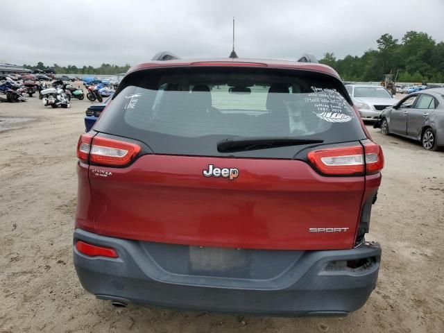 2016 Jeep Cherokee Sport