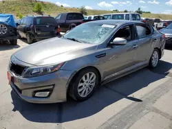 KIA salvage cars for sale: 2015 KIA Optima EX