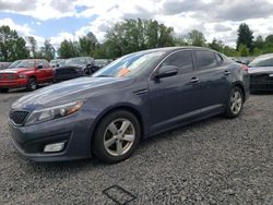 Salvage cars for sale at Portland, OR auction: 2015 KIA Optima LX