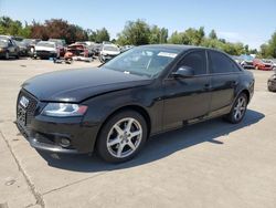 Audi a4 2.0t Quattro salvage cars for sale: 2009 Audi A4 2.0T Quattro