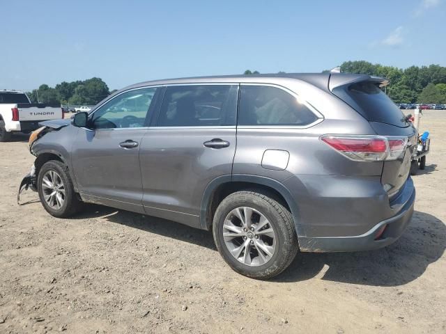 2016 Toyota Highlander LE