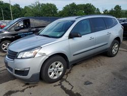 Salvage cars for sale at Marlboro, NY auction: 2017 Chevrolet Traverse LS