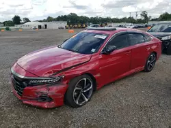 Salvage cars for sale at Hillsborough, NJ auction: 2022 Honda Accord Sport