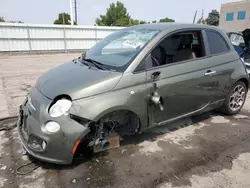 Salvage cars for sale at Littleton, CO auction: 2013 Fiat 500 Sport