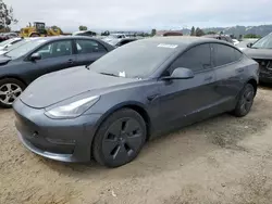 2022 Tesla Model 3 en venta en San Martin, CA