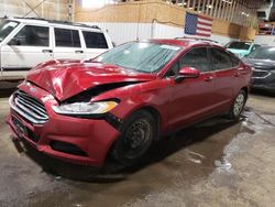 Salvage cars for sale from Copart Anchorage, AK: 2013 Ford Fusion S