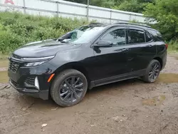 Chevrolet salvage cars for sale: 2024 Chevrolet Equinox RS