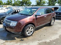 Salvage cars for sale at Bridgeton, MO auction: 2010 Lincoln MKX