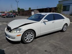 Mercedes-Benz salvage cars for sale: 2007 Mercedes-Benz S 550