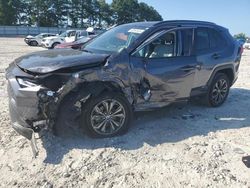 Salvage cars for sale at Loganville, GA auction: 2022 Toyota Rav4 XLE Premium