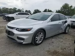 Chevrolet salvage cars for sale: 2016 Chevrolet Malibu LT