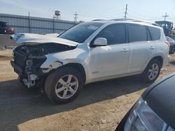 Salvage cars for sale at Dyer, IN auction: 2007 Toyota Rav4 Limited