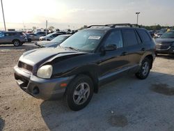 Salvage cars for sale from Copart Indianapolis, IN: 2003 Hyundai Santa FE GL