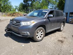 Toyota salvage cars for sale: 2013 Toyota Highlander Base