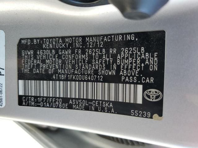 2013 Toyota Camry L