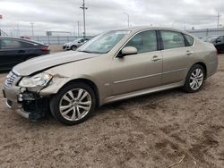 Salvage cars for sale at Greenwood, NE auction: 2008 Infiniti M35 Base