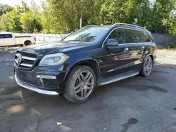 Mercedes-Benz salvage cars for sale: 2015 Mercedes-Benz GL 63 AMG